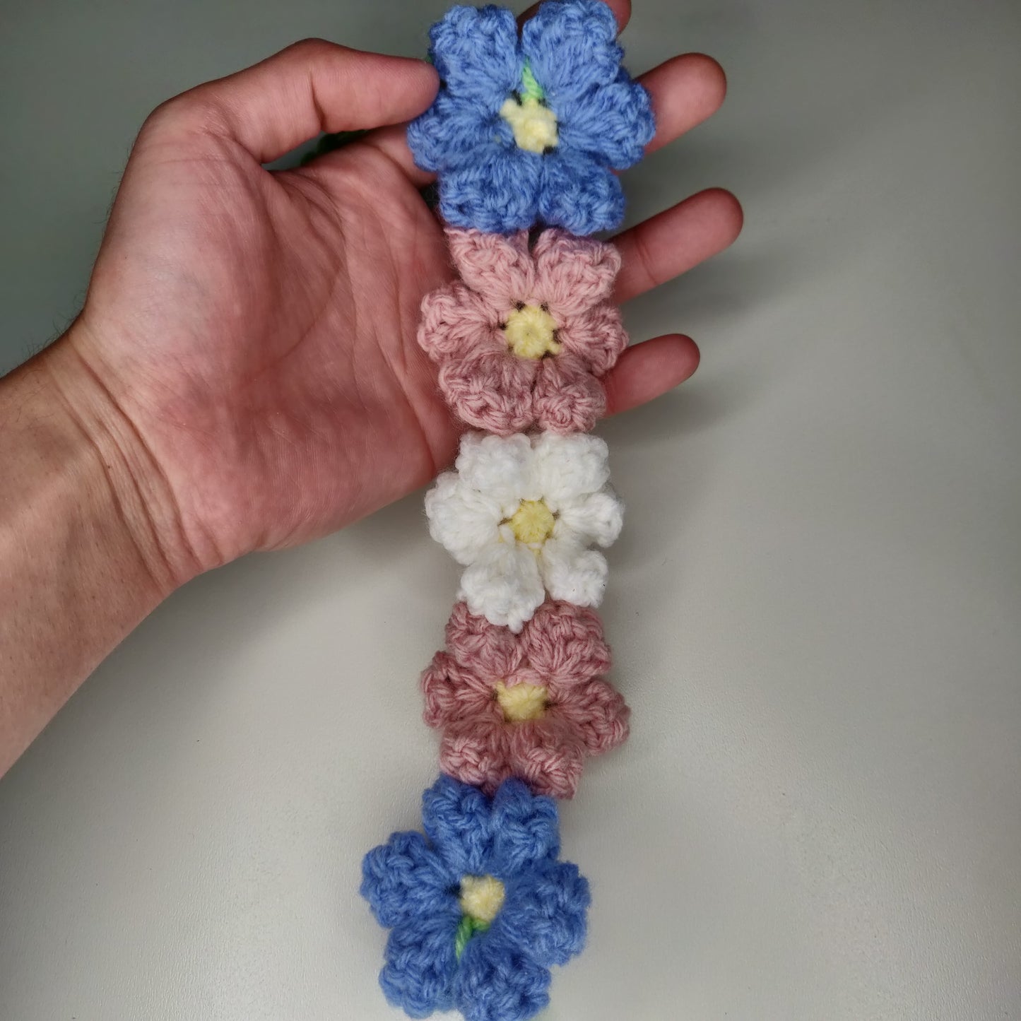 Crochet Floral Headband #8
