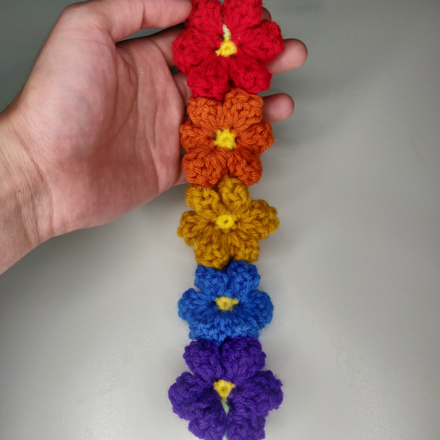 Crochet Floral Headband #5