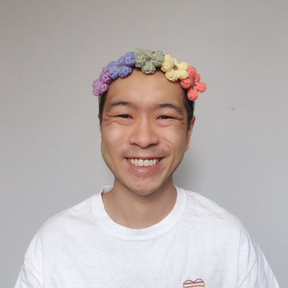 Crochet Floral Headband #41