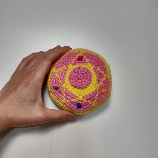 Sailor Moon Circular Compact Crochet Pattern [Digital Pattern]