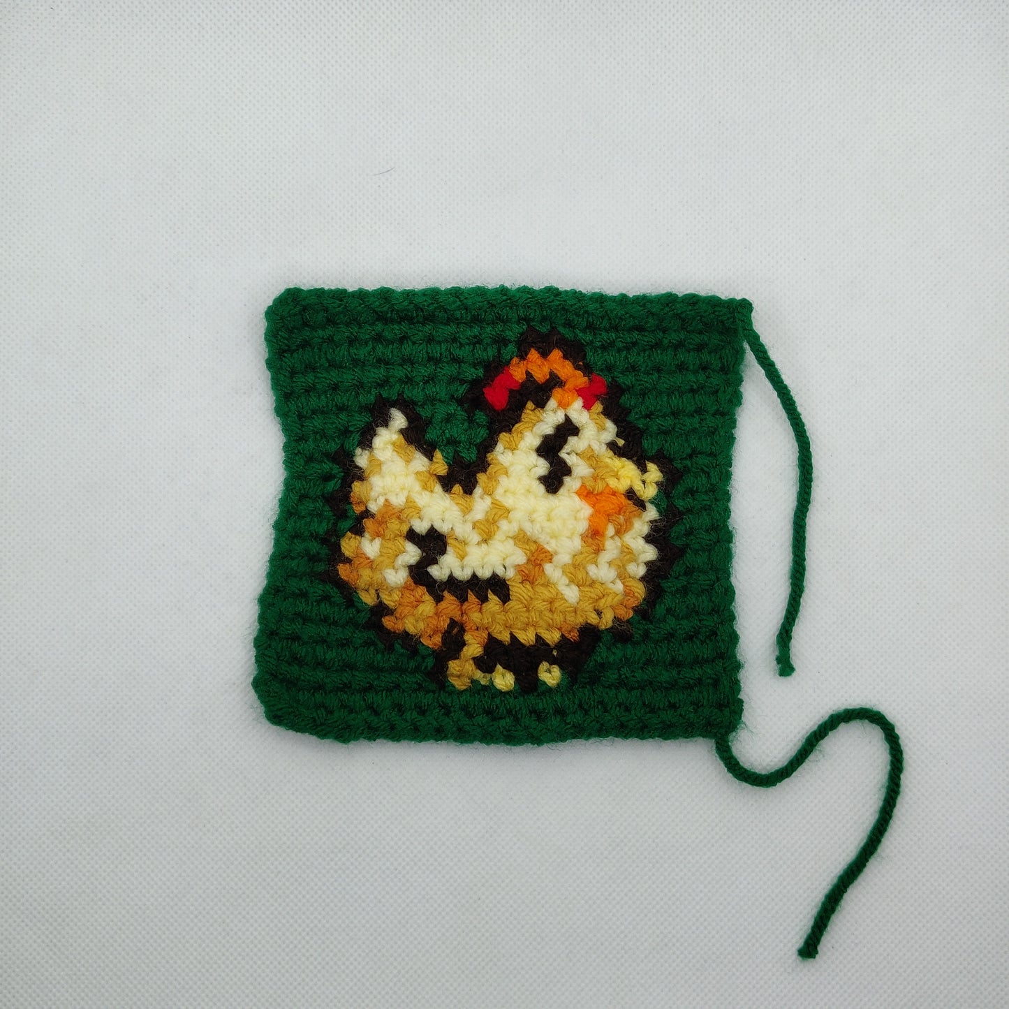 Stardew Valley Golden Chicken Version 1 Tapestry Crochet Pattern [Digital Pattern]