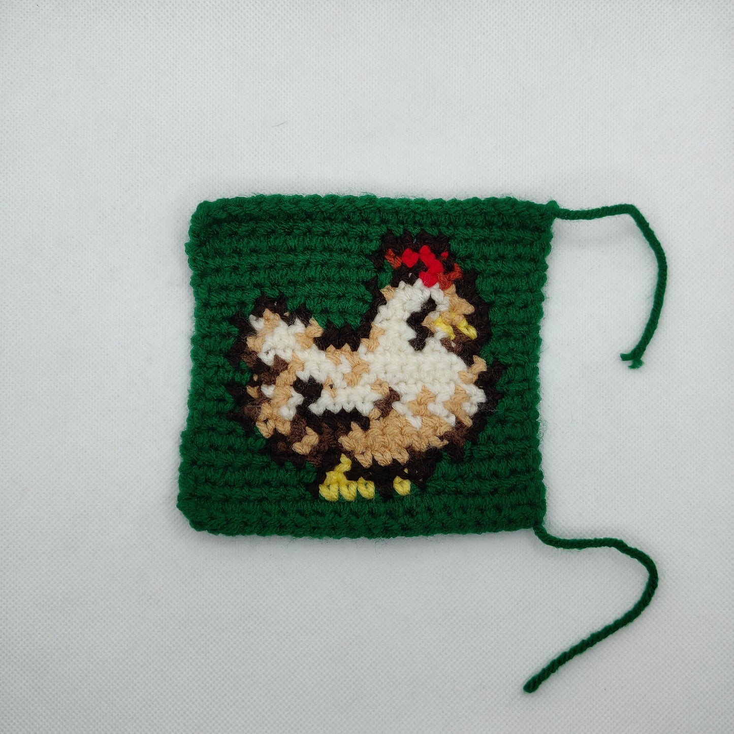 Stardew Valley White Chicken Version 1 Tapestry Crochet Pattern [Digital Pattern]