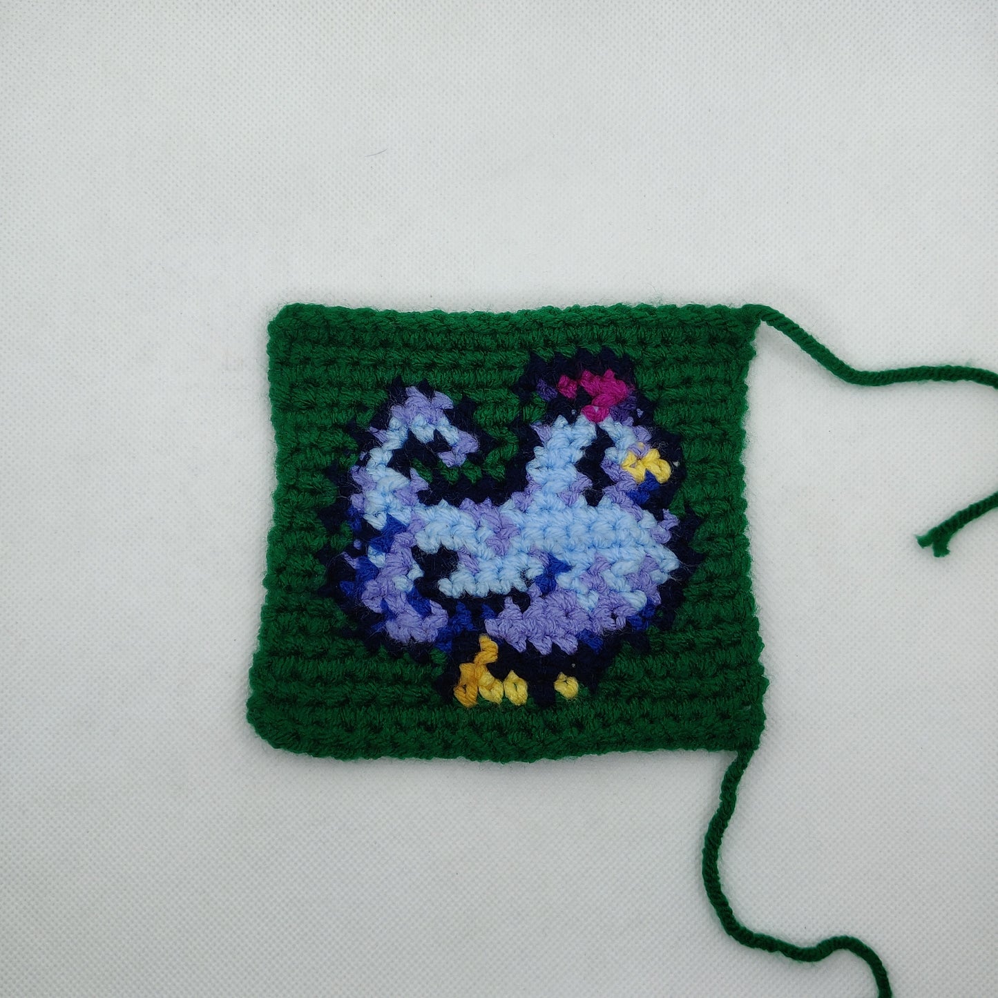 Stardew Valley Blue Chicken Version 1 Tapestry Crochet Pattern [Digital Pattern]