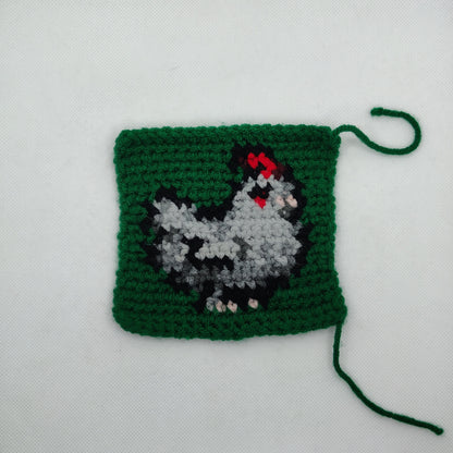 Stardew Valley Void Chicken Version 1 Tapestry Crochet Pattern [Digital Pattern]