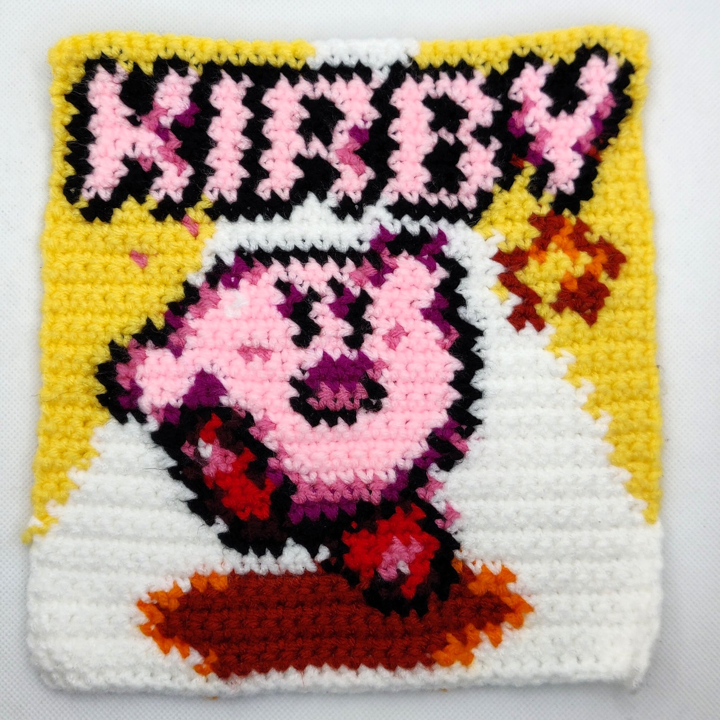 SNES Kirby (Normal) Tapestry Crochet Pattern [Digital Pattern]