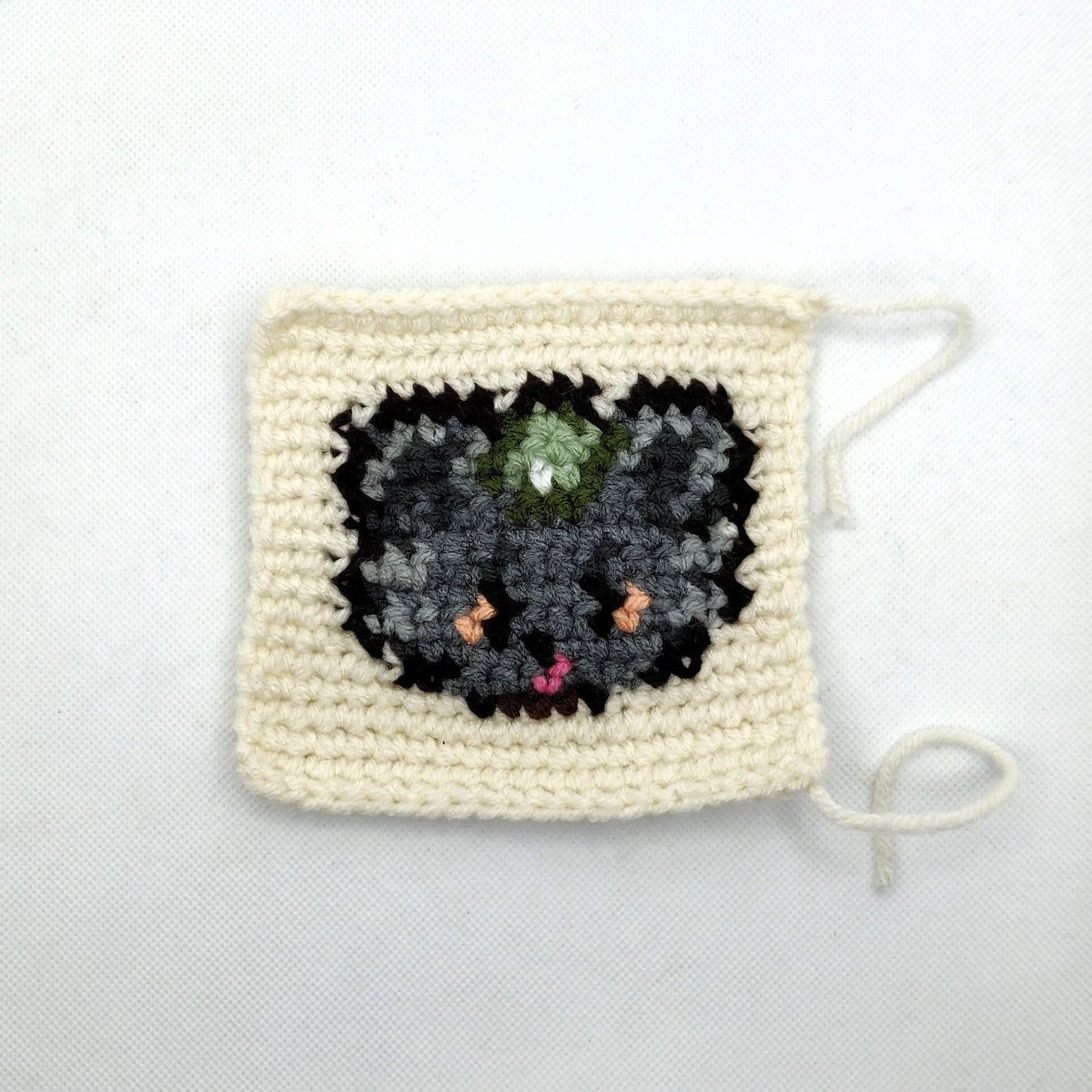 Stardew Valley Hat Mouse Tapestry Crochet Pattern [Digital Pattern]