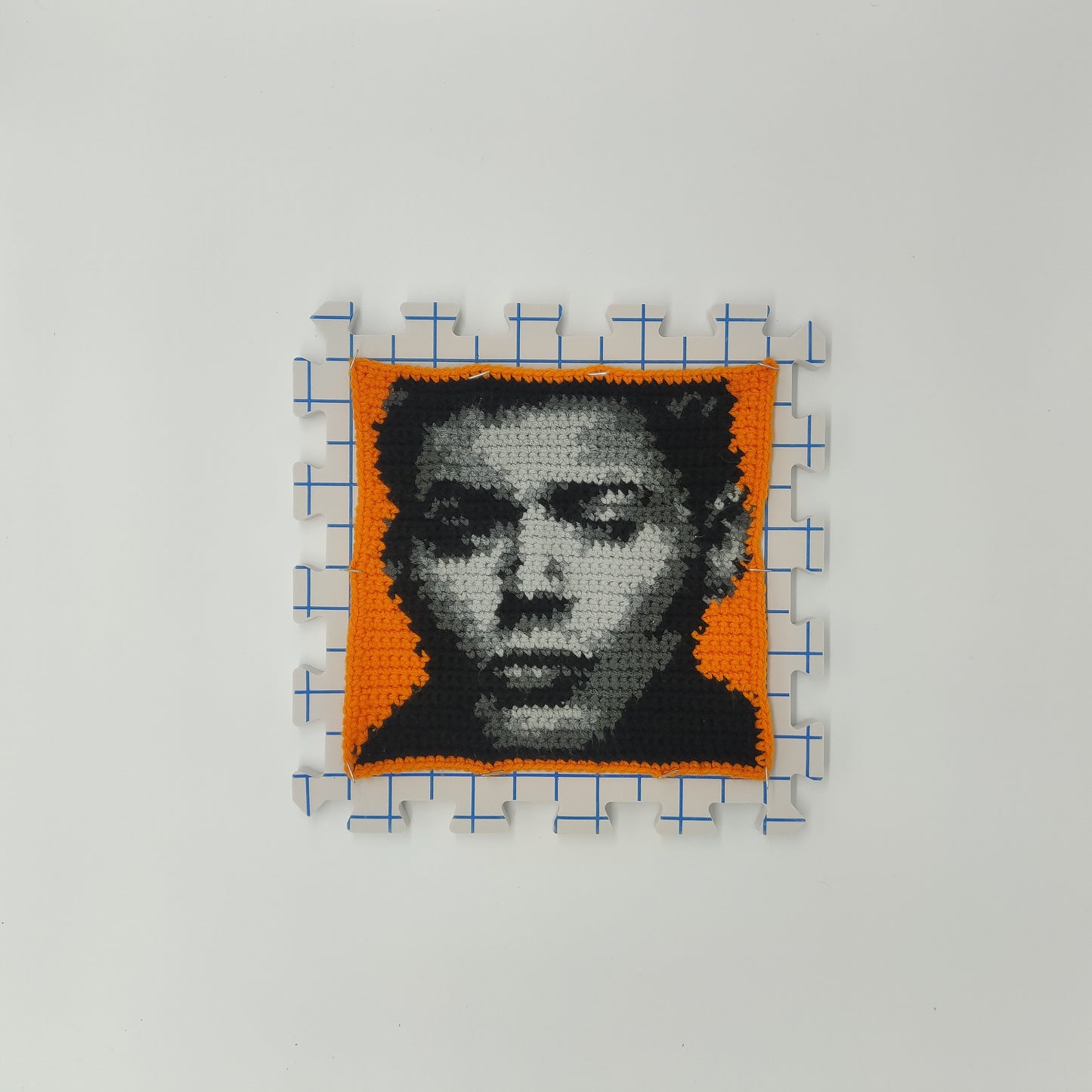 Supernatural "Blue Steel" Dean Winchester Portrait Tapestry Crochet Pattern [Digital Pattern]