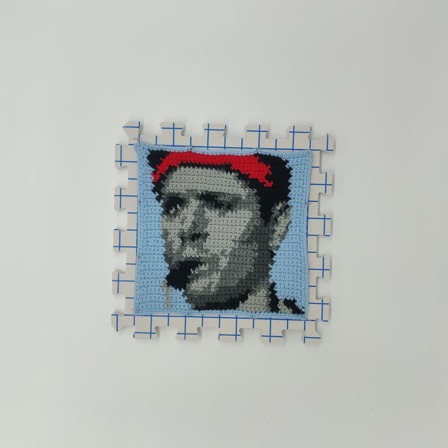 Supernatural "Gym Teacher" Dean Winchester Portrait Tapestry Crochet Pattern [Digital Pattern]