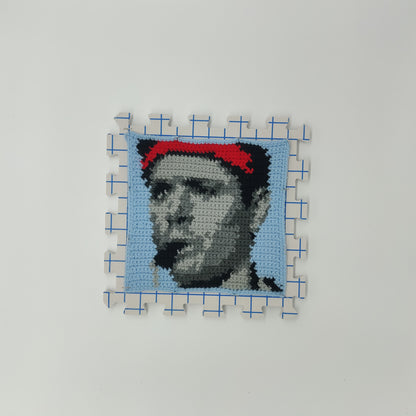 Supernatural "Gym Teacher" Dean Winchester Portrait Tapestry Crochet Pattern [Digital Pattern]