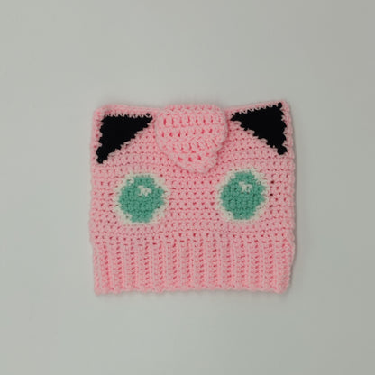 Jigglypuff Crochet Beanie Hat [Handmade]