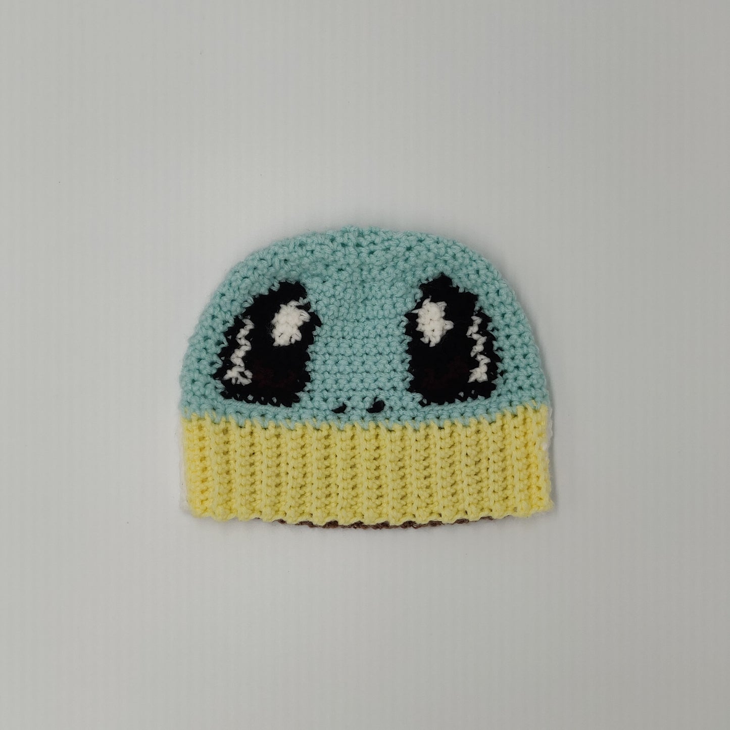 Squirtle Crochet Beanie Hat [Handmade]