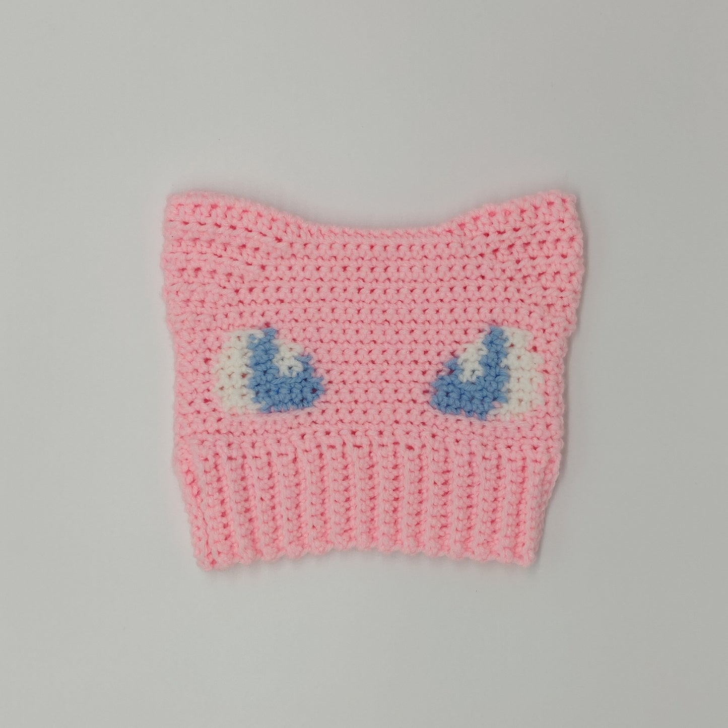 Mew Crochet Beanie Hat [Handmade]