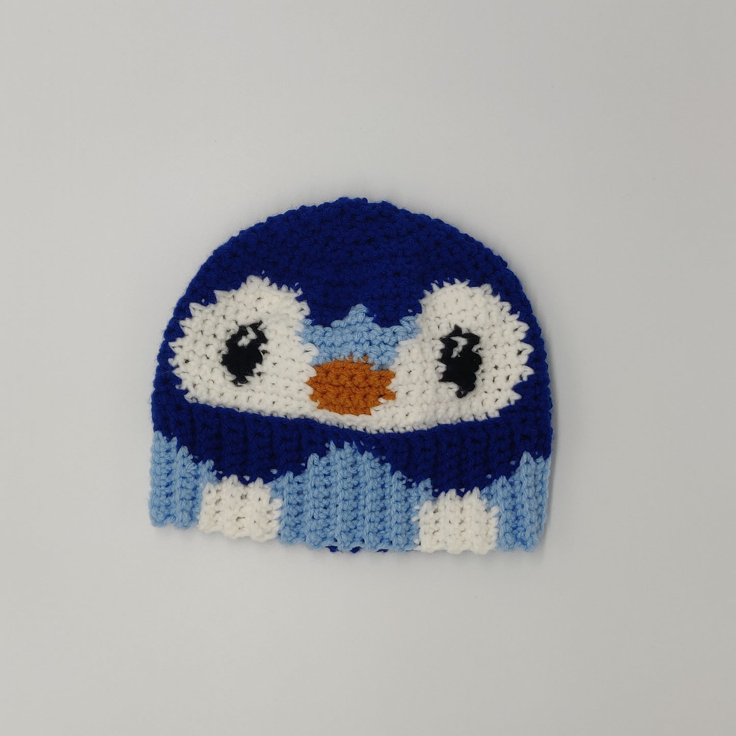 Piplup Crochet Beanie Hat [Handmade]