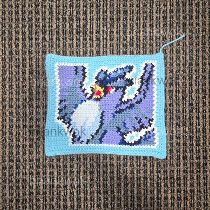 Pokemon Portraits - Book 6 (#0132 Ditto - #0151 Mew) by Brian Kwok Tapestry Crochet Pattern [Digital Pattern]