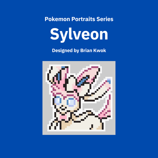 0700 Sylveon Pokemon Portrait Tapestry Crochet Pattern [Digital Pattern]