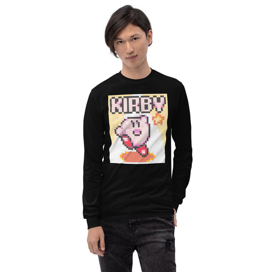 SNES Kirby Unisex Long Sleeve Shirt