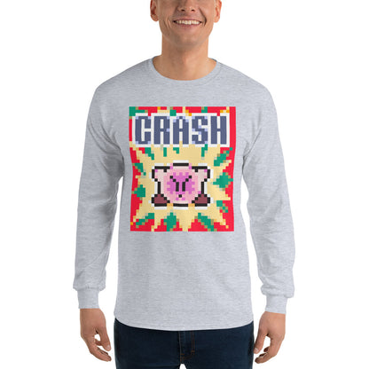 SNES Crash Kirby Unisex Long Sleeve Shirt