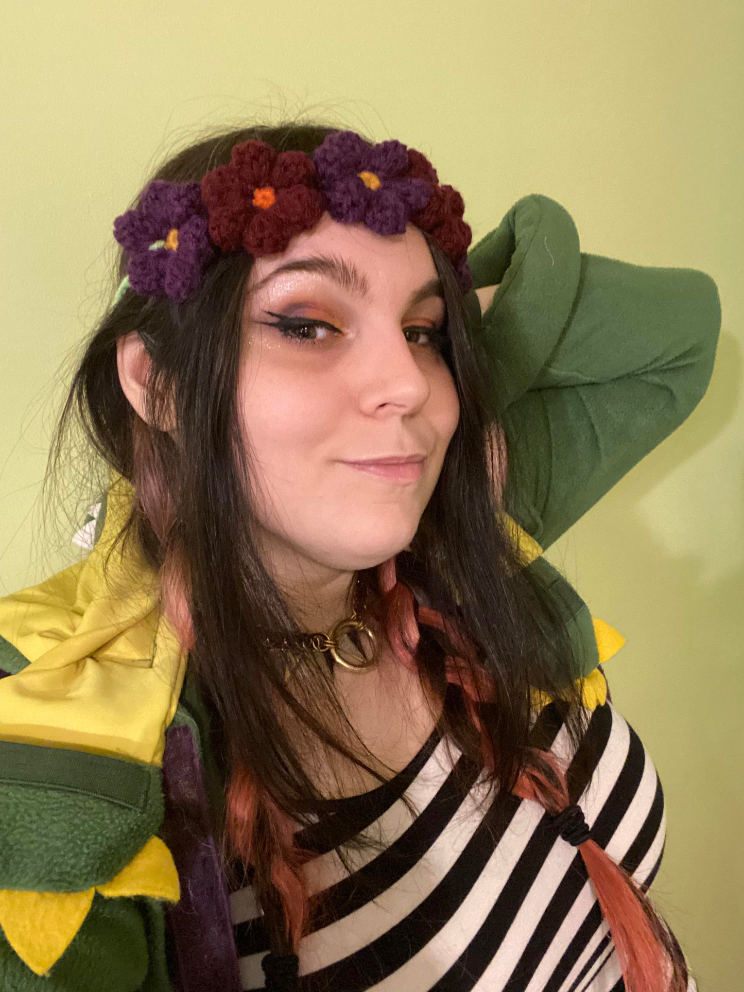 Crochet Floral Headband #6