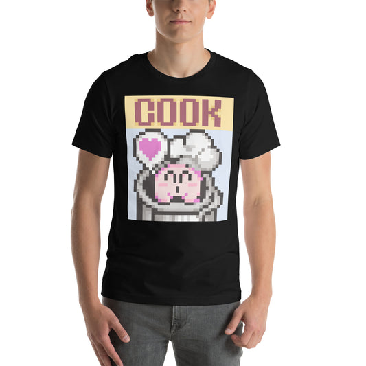 SNES Cook Kirby v1 Unisex t-shirt