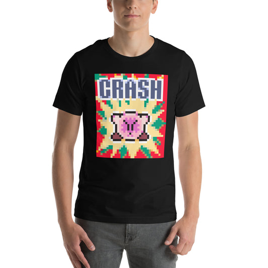 SNES Crash Kirby Unisex t-shirt
