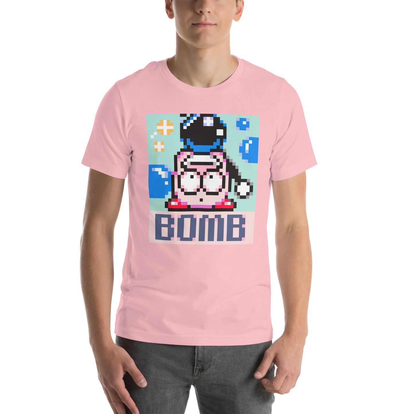 SNES Bomb Kirby Unisex t-shirt