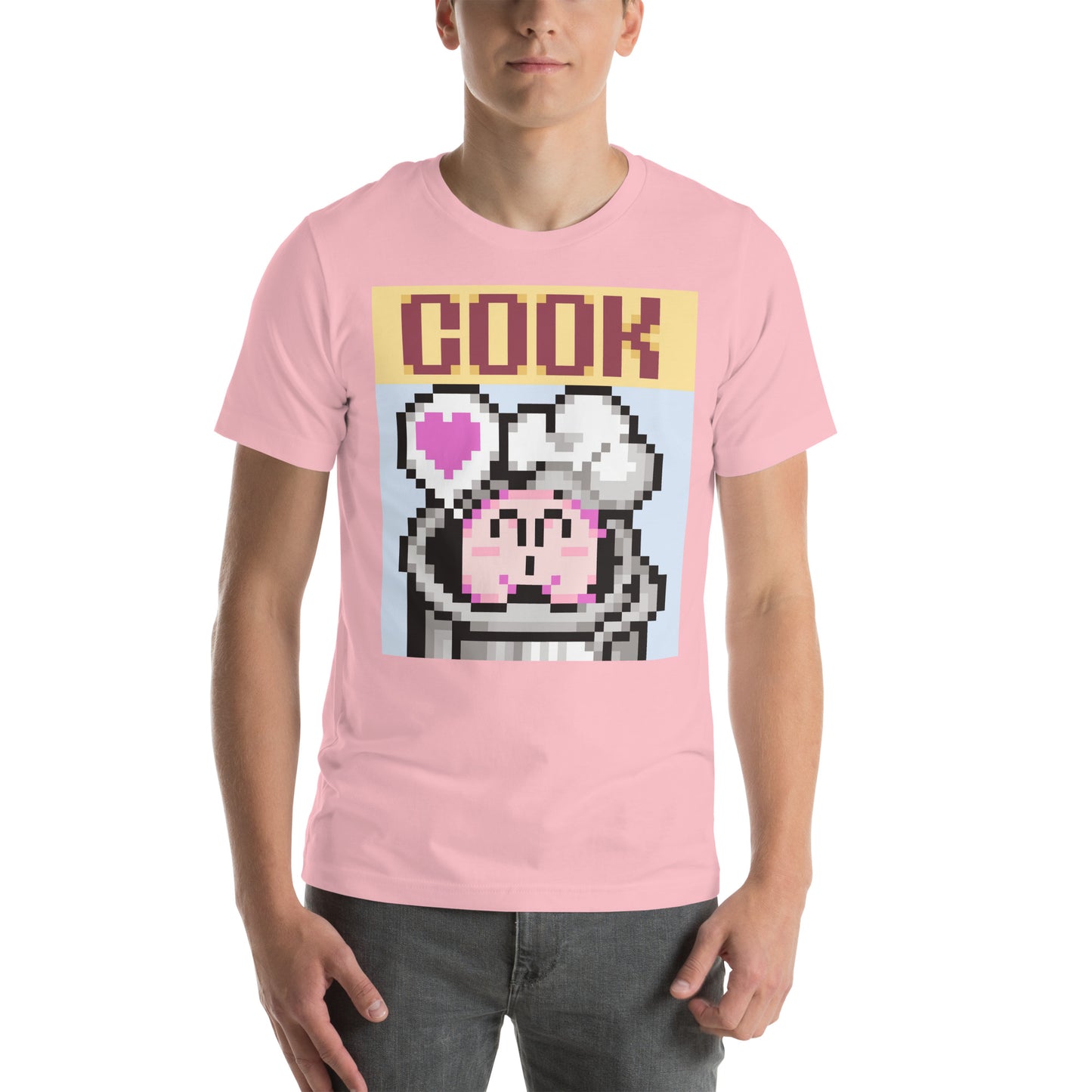 SNES Cook Kirby v1 Unisex t-shirt