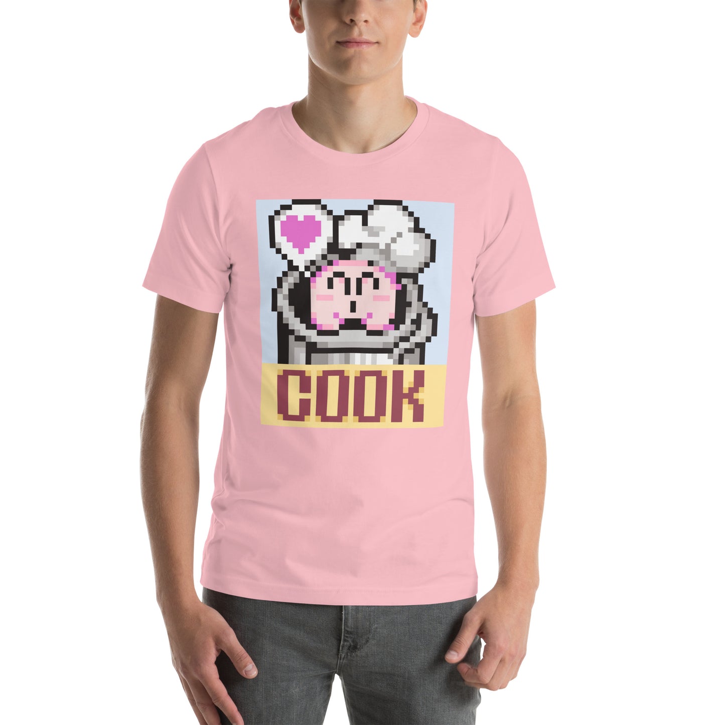 SNES Cook Kirby v2 Unisex t-shirt