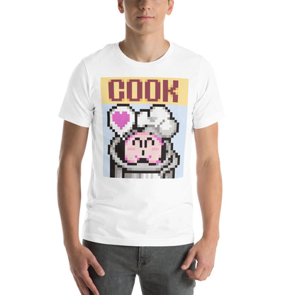 SNES Cook Kirby v1 Unisex t-shirt