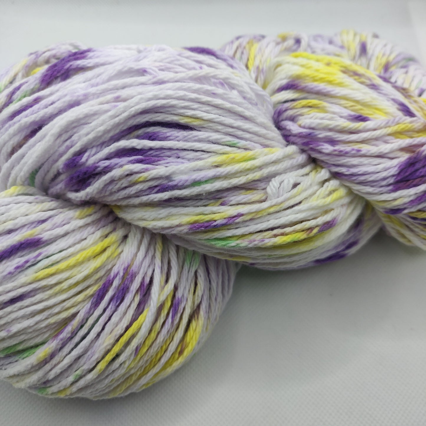 Garden Pansy - Hand Dyed Cotton Yarn