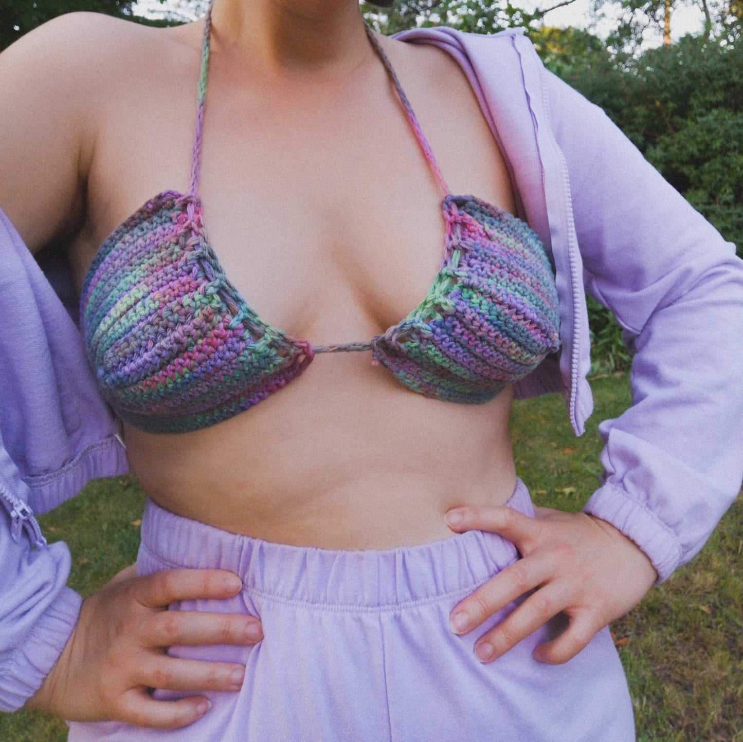 Crochet String Bikini Top - Brodie